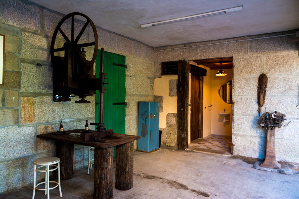 La bodega de Casa Calveiro