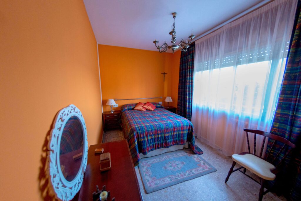 Dormitorio individual de Casa Calveiro